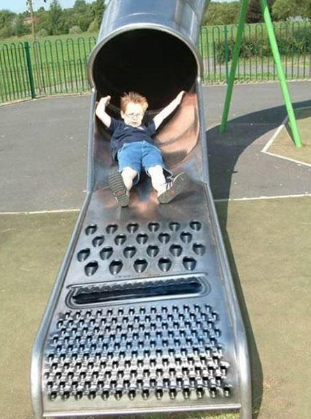 Misafir çocuğunu parka götürünce yapmak istediğim.