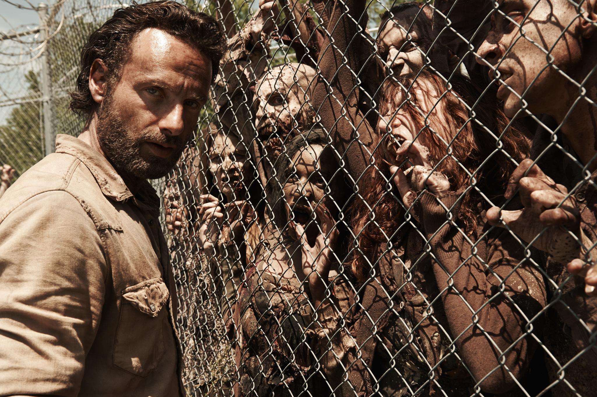 Today in Geek History: Happy Birthday Andrew Lincoln, AKA Rick Grimes! We\ll give you a pass on fence duty for today. 