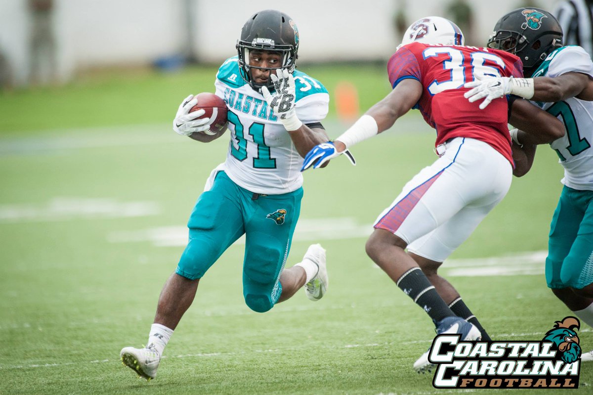 Coastal Carolina Athletics (@goccusports) on Twitter photo Vote for De'Angelo Henderson for the <a href="/LiveOnASN/">American Sports Network // ASN</a> #FCS Player of the Week! Vote Here: americansportsnet.com/?p=3512 Vote for De'Angelo Henderson for the <a href="/LiveOnASN/">American Sports Network // ASN</a> #FCS Player of the Week! Vote Here: americansportsnet.com/?p=3512