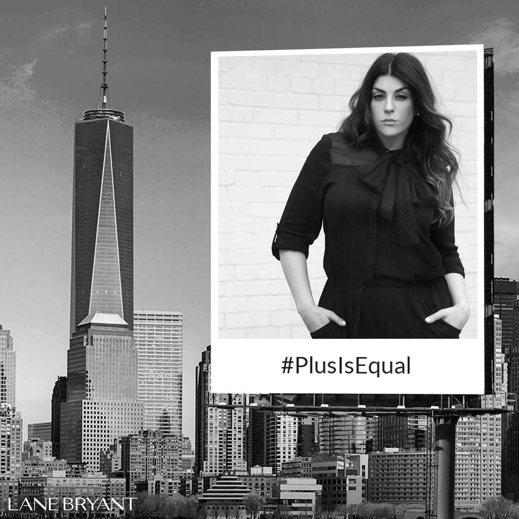 AshleySharman's tweet photo. @lanebryant REPRESENT!!! Celebrating ALL women. No exceptions. #PlusIsEqual #lanebryant #IAmSizeSexy http://t.co/W28w2SIuJP