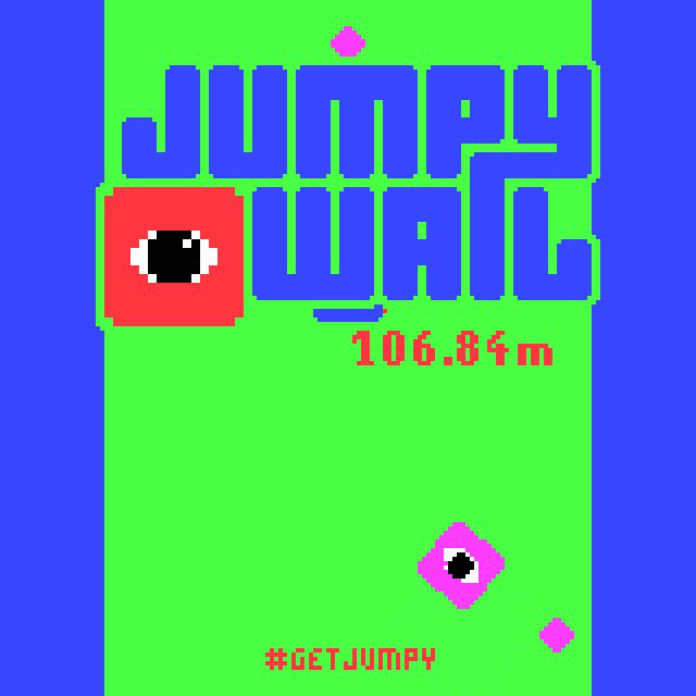 Mrprinss's tweet photo. Falling down after reaching 106.84m in @jumpywall. Feels good!  #getjumpy http://t.co/ei0MAegFrr http://t.co/gcITIpJKTQ