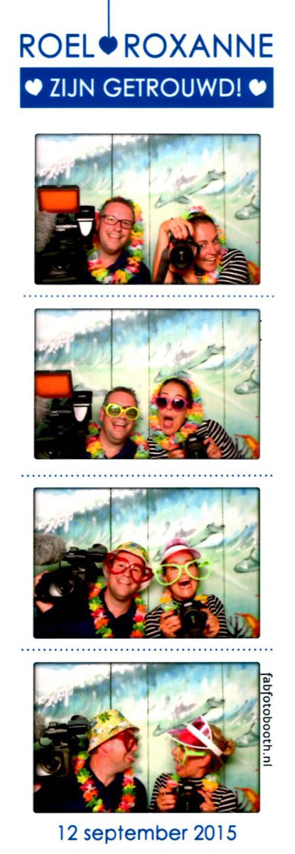 Afgelopen zaterdag samen met <a href="/StudioBubbels/">B U B B E L S</a> de topbruiloft van R&amp;R vastgelegd. Ook wij gingen langs de fotobooth...