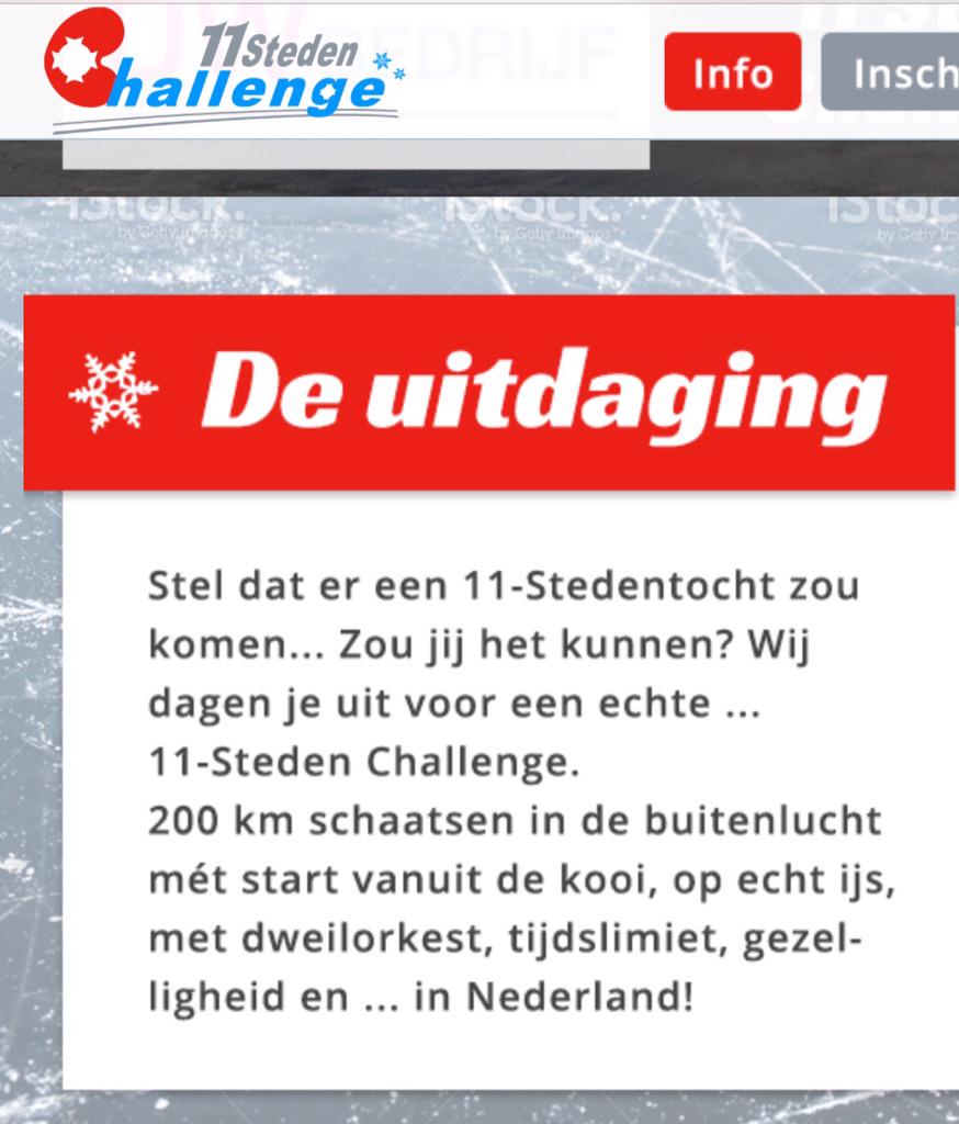 Tip om te volgen: <a href="/11stedenChallng/">ElfstedenChallenge</a>