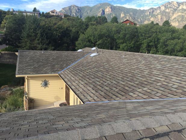 MyHappyRoof's tweet photo. We installed GAF Camelot II #shingles in Weathered Timber and added new #skylights. http://t.co/pNisn8Vj4Q #COSprings http://t.co/EmufdYt1zb