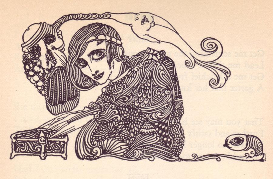 openculture's tweet image. Harry Clarke’s 1926 Illustrations of Goethe’s Faust: Art That Inspired the Psychedelic 60s goo.gl/Mj74Dt