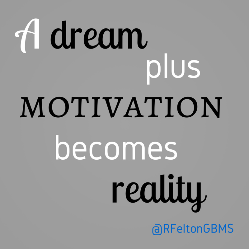 “A dream plus motivation becomes reality.” #MondayMotivation #Quote