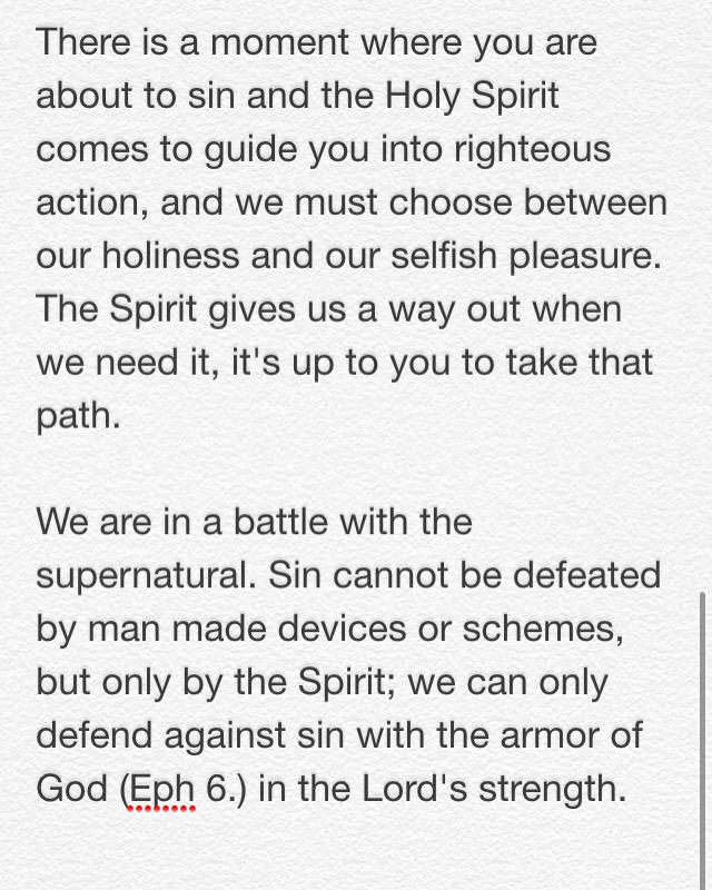 ThinkyDisciple's tweet image. Make a choice. Kill sin.