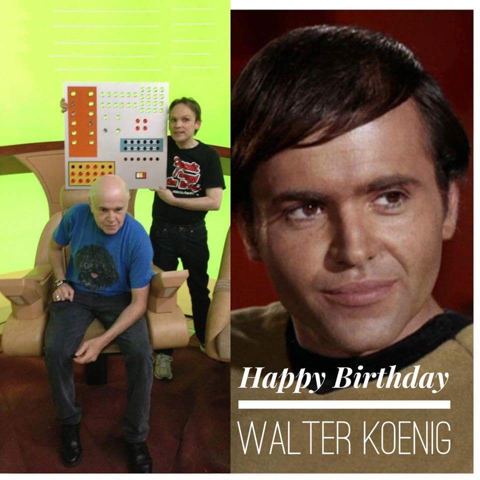 Happy Birthday to Walter Koenig aka Chekov on and Renegades 