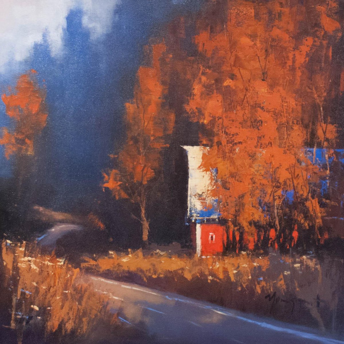 artelements's tweet image. "Hidden Barn" by was a hit at the @ChehalemCenter gala. Happy to support the arts and find this painting a new home!