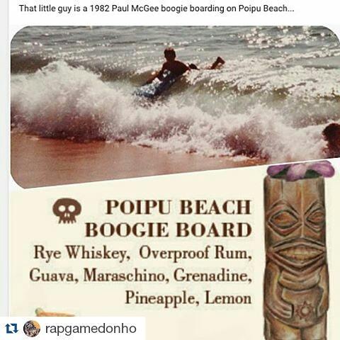 #Repost @rapgamedonho
・・・
My favorite cocktail right now #poipubeachboogieboard