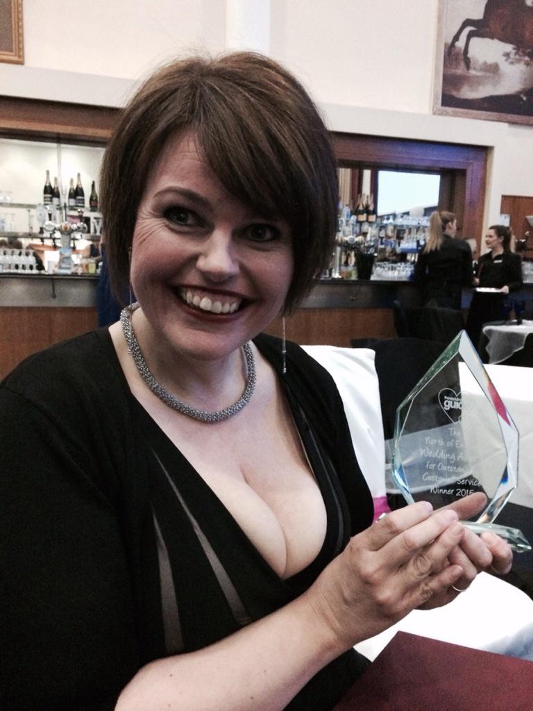 Excited to have won the North of England wedding award for stationery!!!