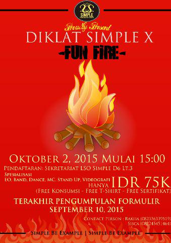 SIMPLEFEUM's tweet photo. Diklat alam tanggal 2-4 Oktober di Coban Rondo..
Buat kalian yg belom ngumpulin form,interview dan bayar segera y 😁 http://t.co/5kG4gOGbwS