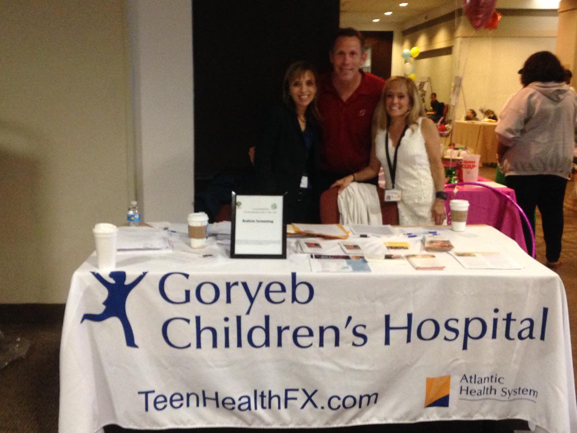 DevilsAlumni's tweet photo. "Thank you Morristown Medical Center for having me at your 20th Annual Community Health Day! Learned a lot!" ^GM http://t.co/qNhOoVCjZp