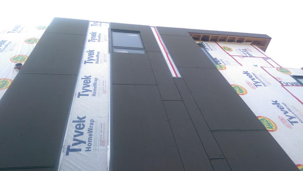 project1studio's tweet image. Always great to work with talented trades. This is the best hardie panel install on one of our projects we&apos;ve seen!