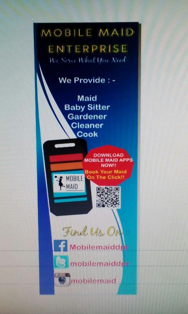 MobileMaidEnt's tweet photo. Mobile maid enterprise http://t.co/VLpZZnmnnp
