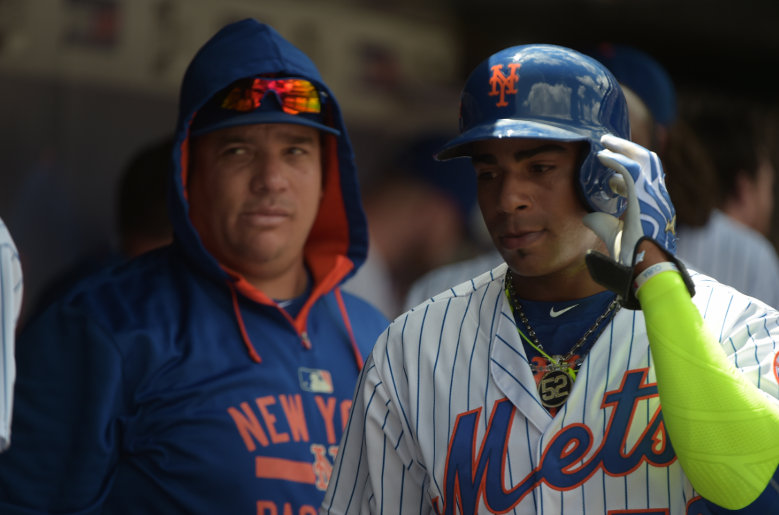 .<a href="/ynscspds/">Yoenis Cespedes</a> and Bartolo Colon are the 1st #Mets to win Player of the Week in back to back weeks since 2011. #MetsFacts