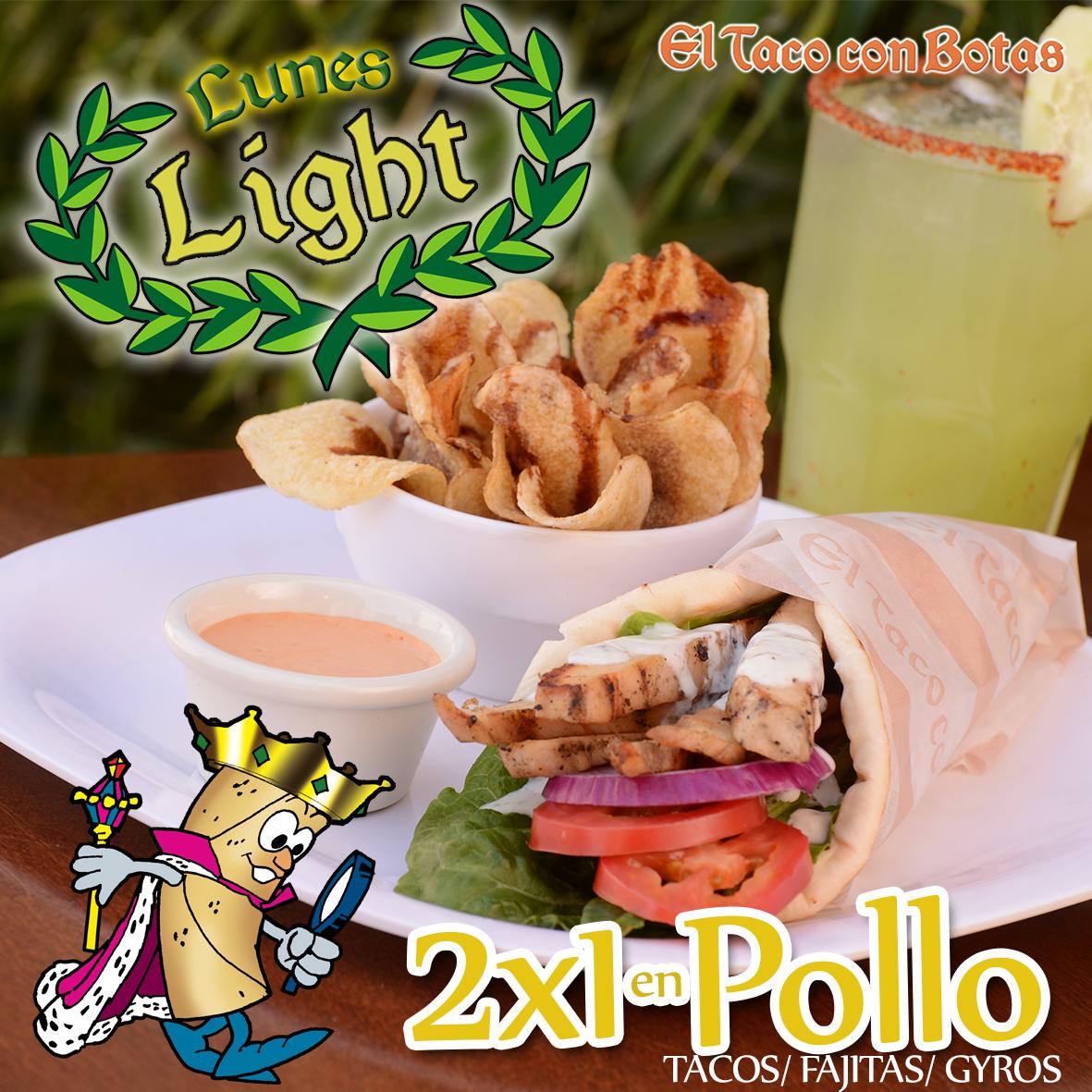 Eltacoconbotas's tweet photo. Los esperamos para disfrutar de nuestros deliciosos Tacos, Gyros y Fajitas de #Pollo2x1. http://t.co/7v0EJQdm5b