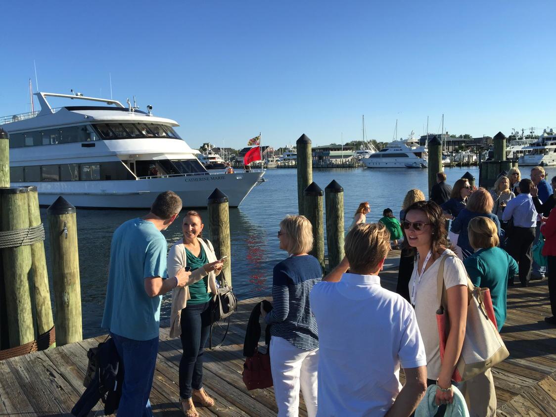 thomasefuller's tweet image. Gathered for a night on the bay #transcomm