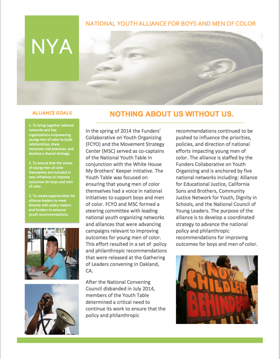 nyabmoc's tweet photo. Support the policy recommendations of the National Youth Alliance for Boys and Men of Color #Agol15 http://t.co/qPkH1i1x28