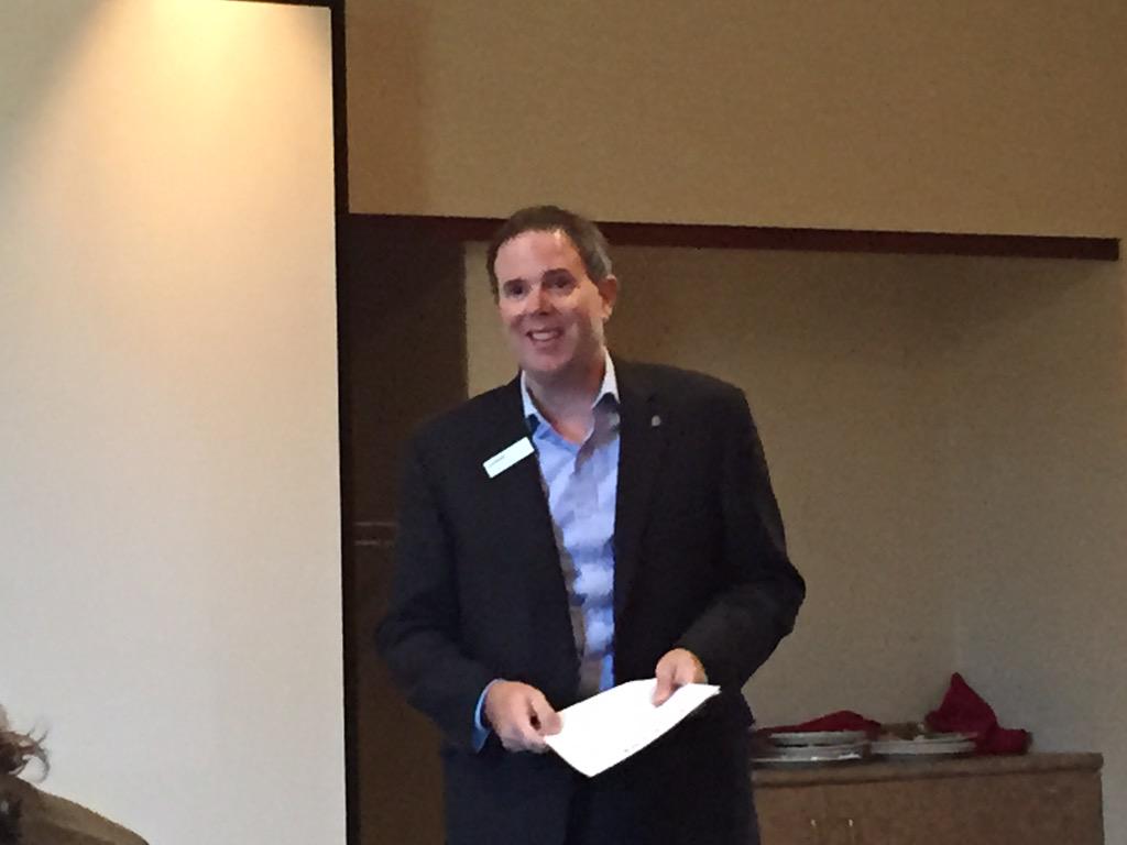 CapsSwo's tweet photo. @GregSchinkel kicks off the meeting tonight as he shares about the value of the annual conference! #halifax2015 http://t.co/rbL34iUyHP