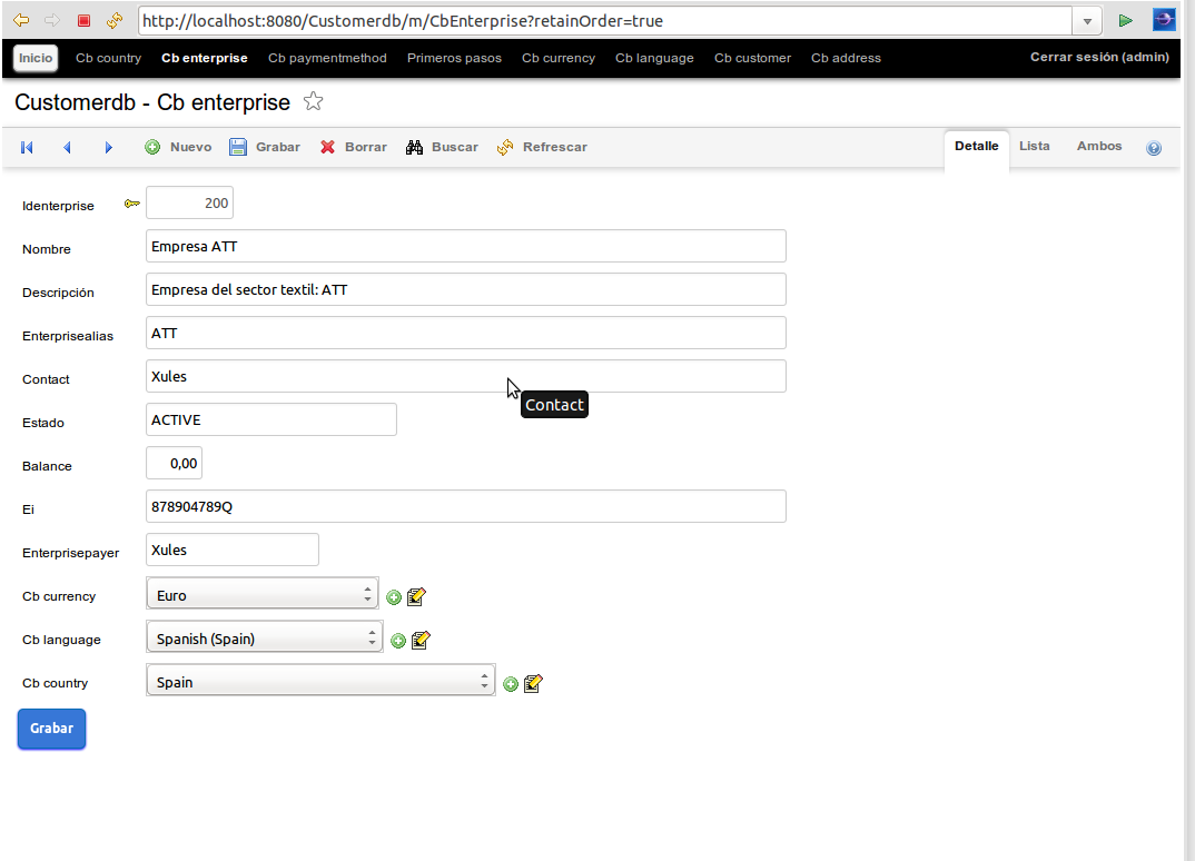 XulesRun's tweet photo. Mi nuevo post: Learning Project Tutorial OpenXava (2): Creando . http://t.co/jPJiHYcbxa #openxava #openxavatutorial http://t.co/AwCAWQ1ND1