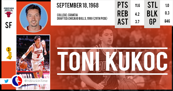Happy birthday Toni Kukoc !    