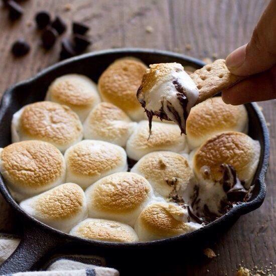 S'More Dip.  Check the Full recipe bit.ly/1QRPRxX?pPo