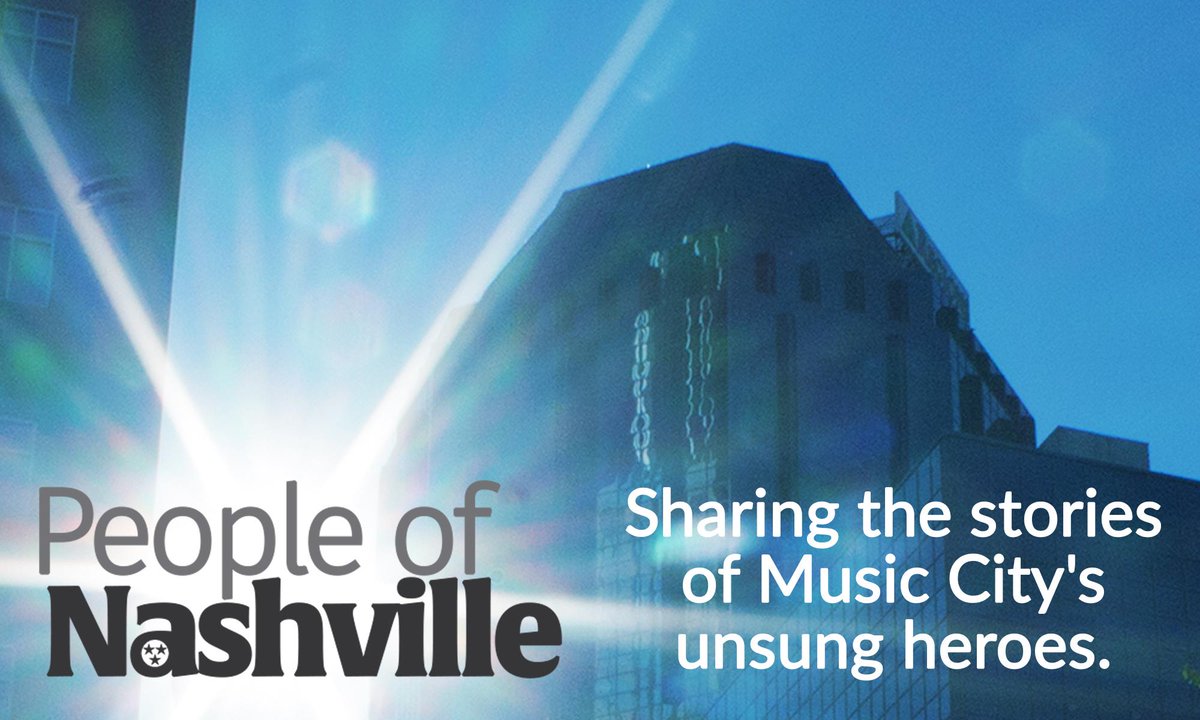 People of Nashville exists to share the stories of Music City's unsung heroes. Plz RT to help us get the word out :)