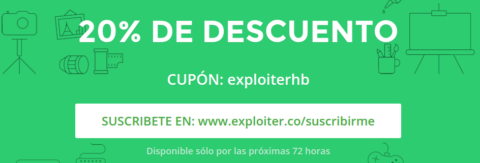 ExploiterCo's tweet photo. 20% de descuento en todos nuestros cursos porque estamos de cumpleaños :) Suscribete aquí: https://t.co/mn7qDfieqi http://t.co/axTKrFtH1x