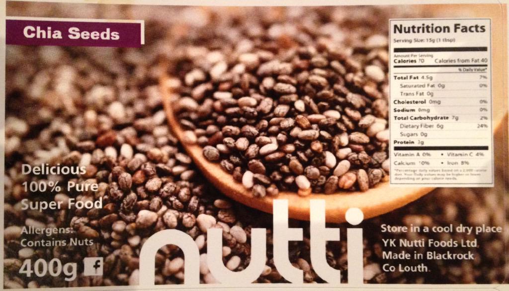 nuttibutter's tweet image. Why we should eat more Chia Seeds..  Get your nutti chia seeds #healthy#cleanesting