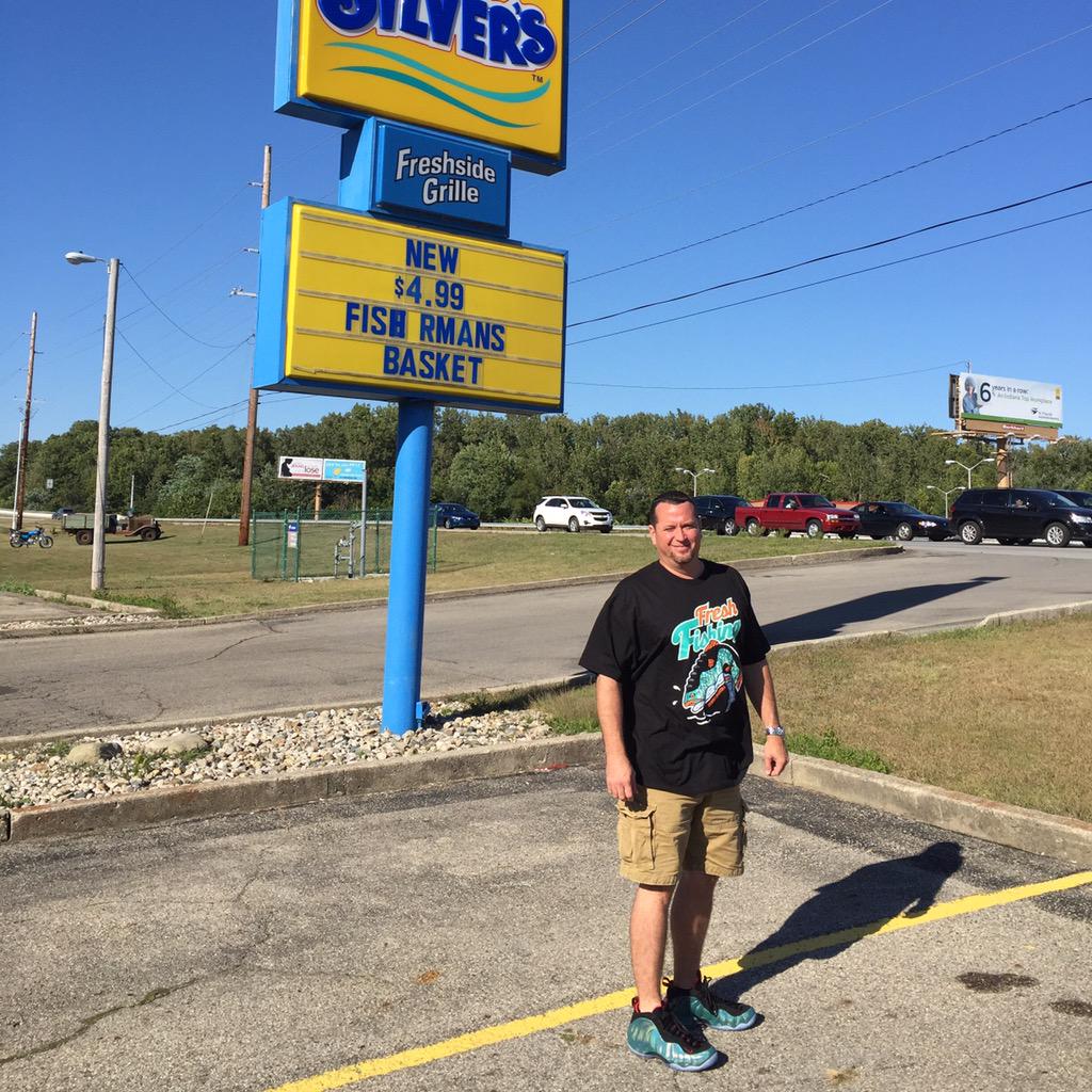 foamposite gone fishing shirt