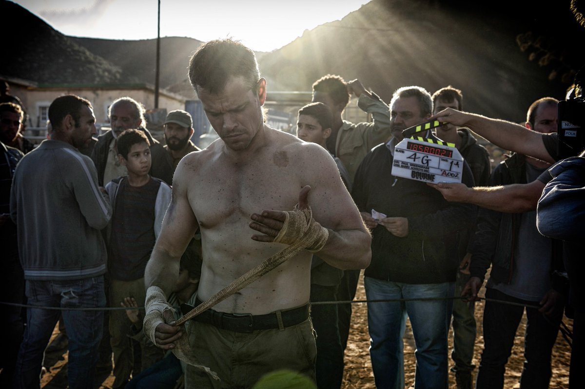Get ready. Matt Damon is back! #Bourne2016.