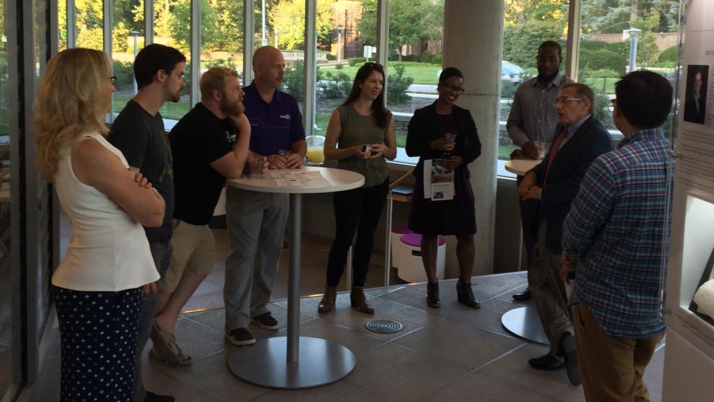 Joe Roetheli telling the <a href="/Greenies/">Greenies</a> story! <a href="/AlishaBethT/">Alisha Templeton</a> <a href="/CaddyX/">CaddyX.com</a> <a href="/SportsPhotoscom/">SportsPhotos.com</a> <a href="/BlooomInc/">qiash 𓆝</a> #TechweekKC