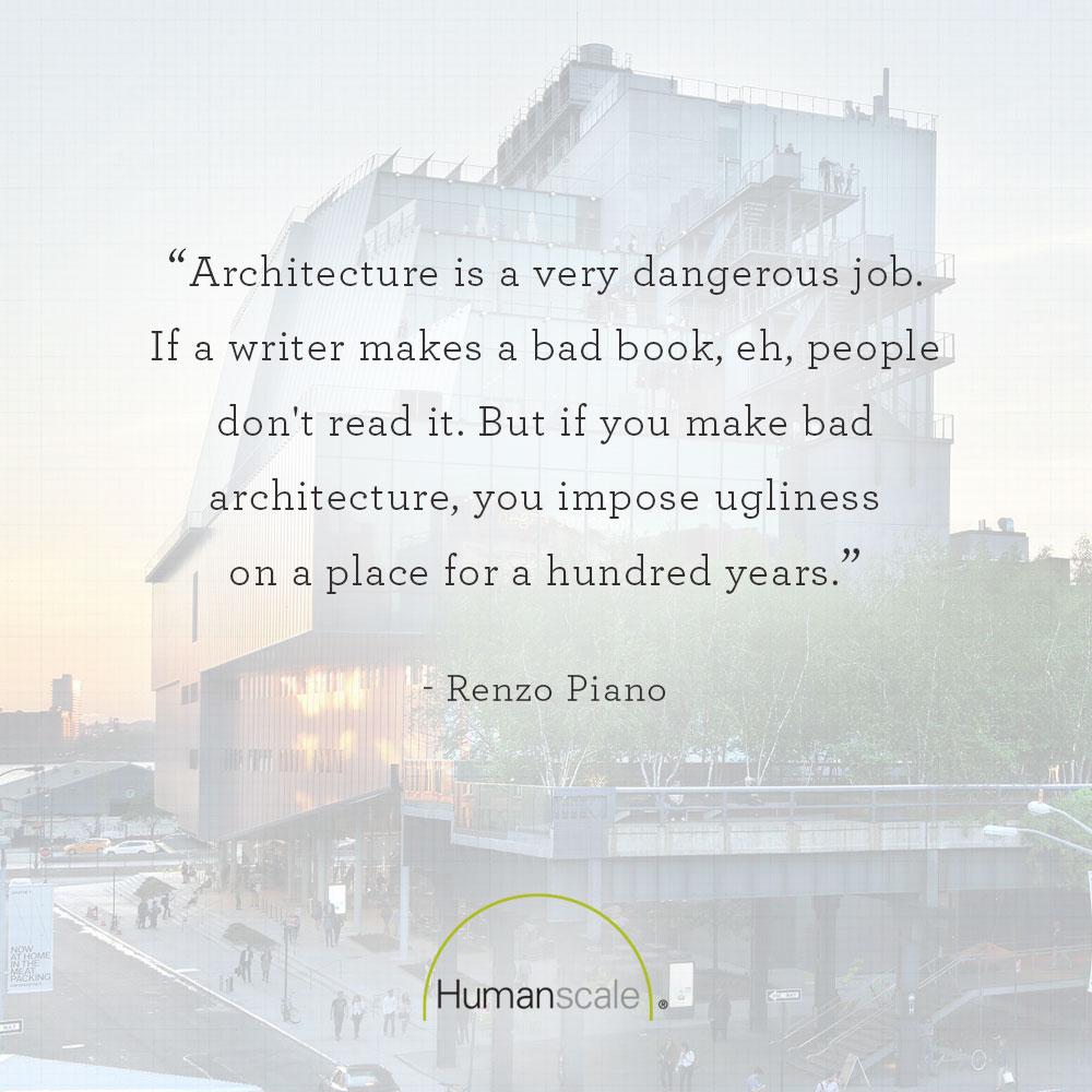Happy birthday to Pritzker Prize-winning Italian architect, Renzo Piano!  