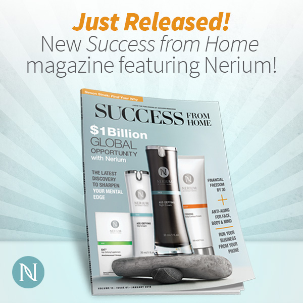 energyshift's tweet photo. Want to know more about the Nerium Opportunity? Let the New Success from Home magazine do all the talking! http://t.co/ZRQpyHixCY