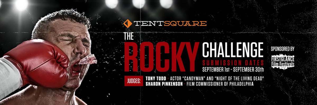 Make an awesome 30sec bumper <a href="/TentSquare/">TentSquare</a> Rocky Challenge Judges <a href="/TonyTodd54/">Tony Todd</a> <a href="/pinkerina/">Sharon Pinkenson</a> tentsquare.com