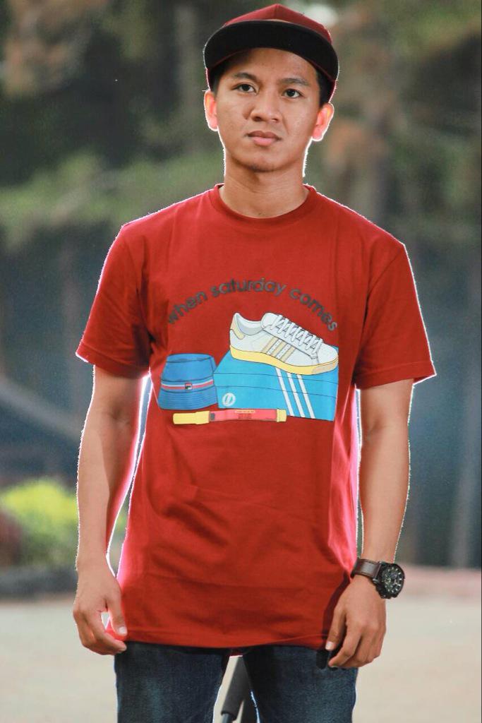 Ready ..
When Saturday Comes | IDR 110.000 | Combad 30s | Plastisol Ink | Maroon

Available at <a href="/prungtw/">Prung Terraceswear</a>