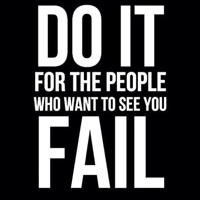 StrengthChange's tweet image. DO IT FOR THE PEOPLE THAT WANT TO SEE YOU FAIL