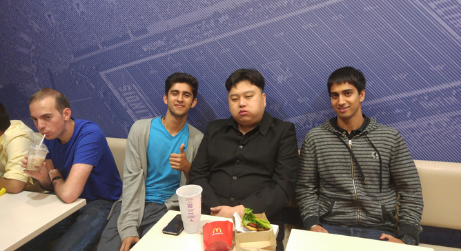 totalfratmove's tweet photo. Big Fan Of This Guy At The University Of Illinois Who Purposely Dresses Like Kim Jong-un: http://t.co/UeCTuiXa2u http://t.co/P2dZnDcoby