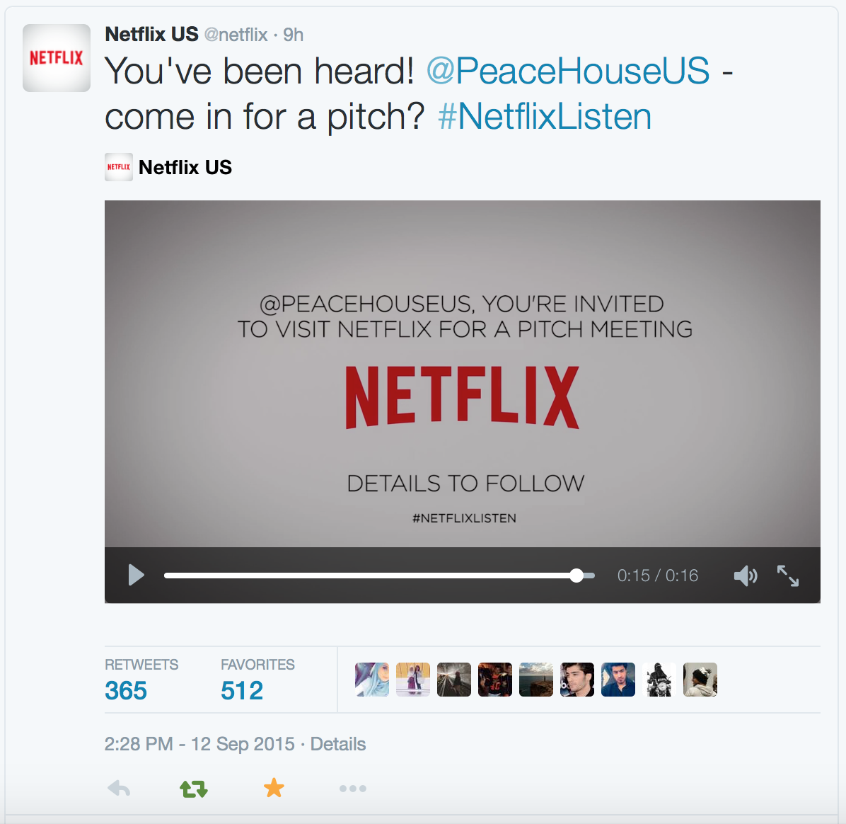 dalnah's tweet photo. .@filmmakermag We'd love to talk to you about the show we're pitching to Netflix!  http://t.co/L18HuLeQml http://t.co/NqZmofD4Cr