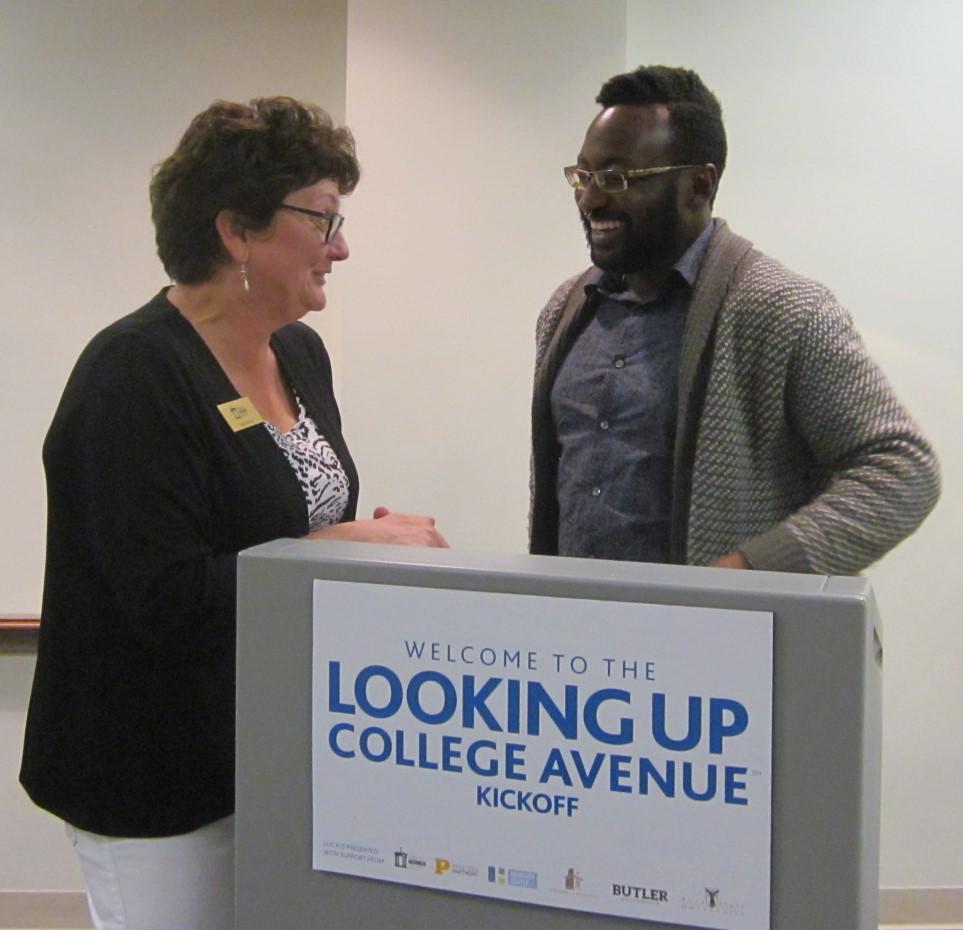 LUCAhints's tweet image. Kick-off for Looking Up College Avenue @IndianaHistory Sat Sept 12 - thanks for coming! @kylemckoy @mdotslash