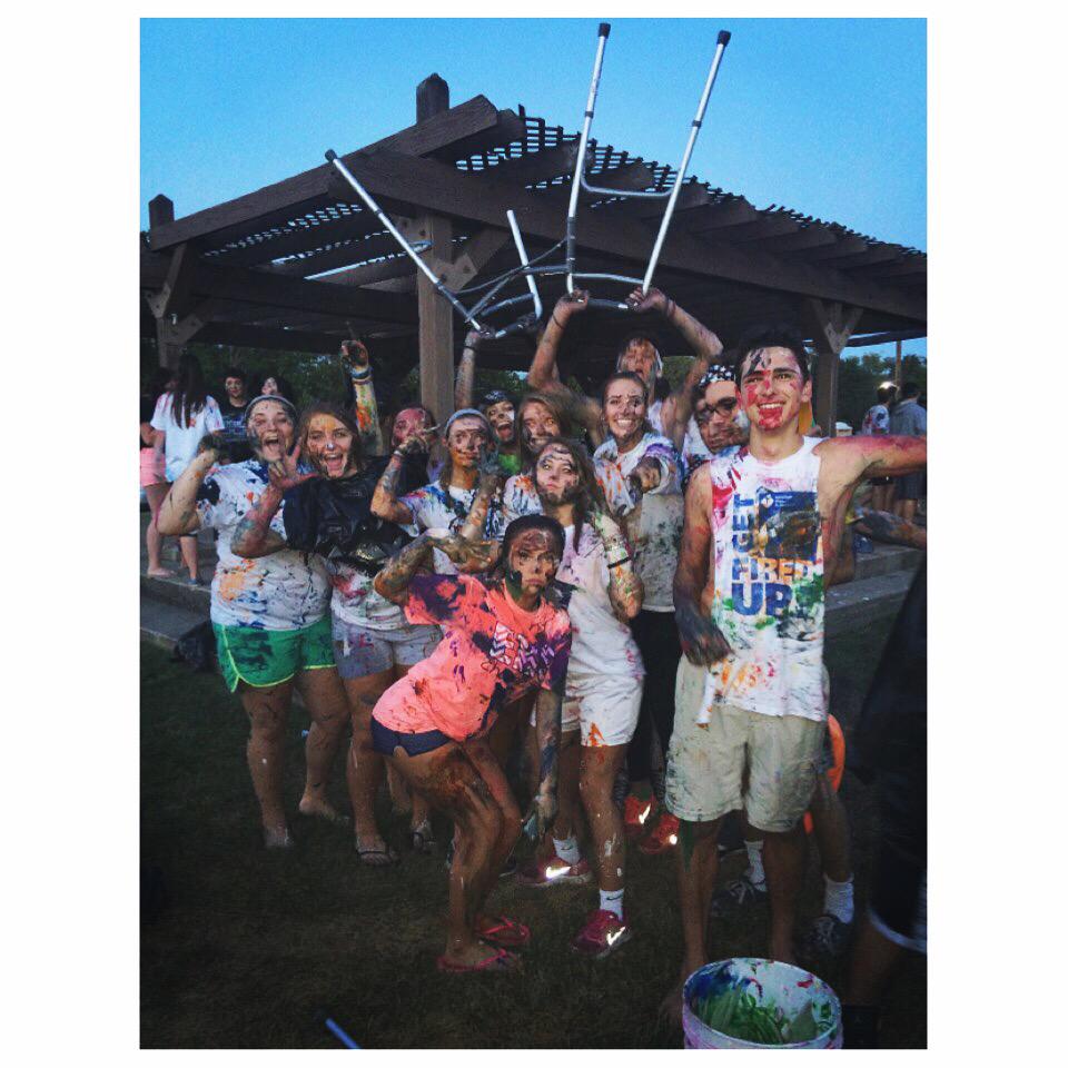 clowesty_'s tweet photo. #youweremadeforthis #ythelnot #edgeYL Paint war w/ my pals &amp; Kody who idk if he has a Twitter or not 😂♥️😘 http://t.co/okRzoqwOwt