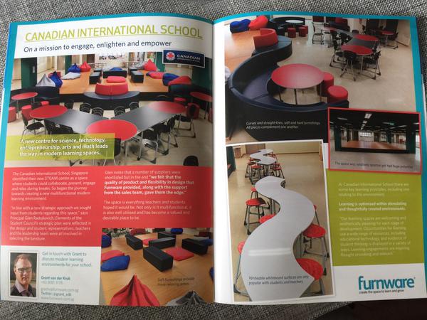 GRadojkovich's tweet image. One of our learning pods @CIS_Lakeside Secondary. Designed for students, with students. #NGLSA @NGLSAsia #edchat