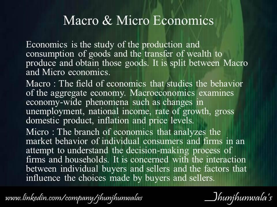 jhunjhunwalas4u's tweet image. #Economics #MicroAndMacro #EconomicStudy #Individual #Industry #Finance #JhunjhunwalasFinance