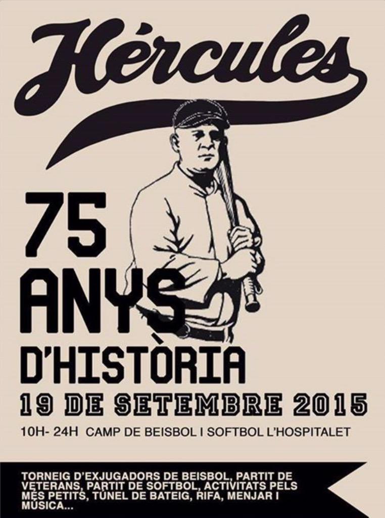 El próximo sábado 19 de septiembre el CBS Hércules de L'Hospitalet celebrará su 75 aniversario.