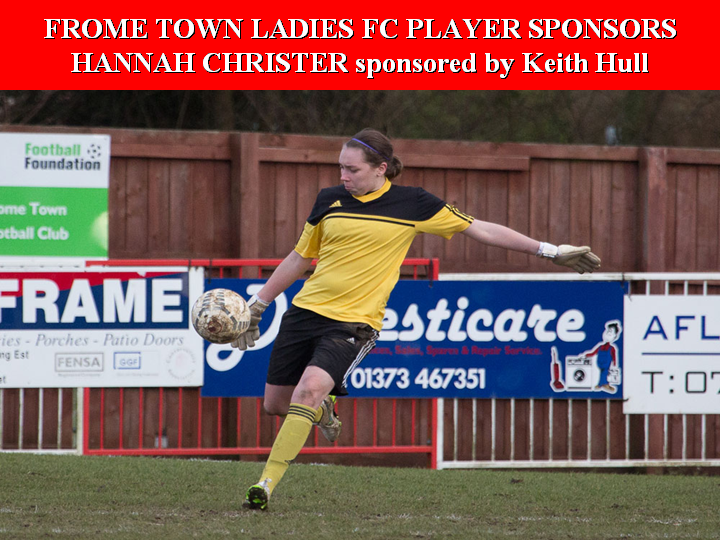 FTLFCCommercial's tweet image. Massive thanks to Keith Hull who has agreed to become the Player Sponsor of @FTLFC keeper @HannahChrister