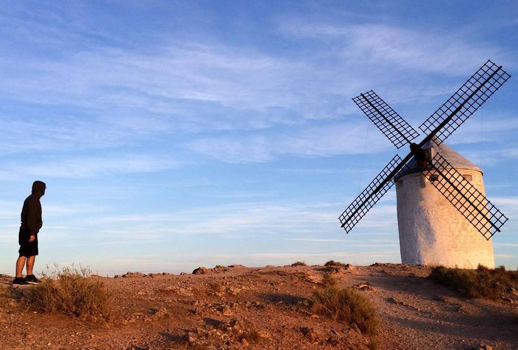 DanieleZampa's tweet image. A noi due! #donquijote #threadmill #molinos #consuegra #mancha #spain