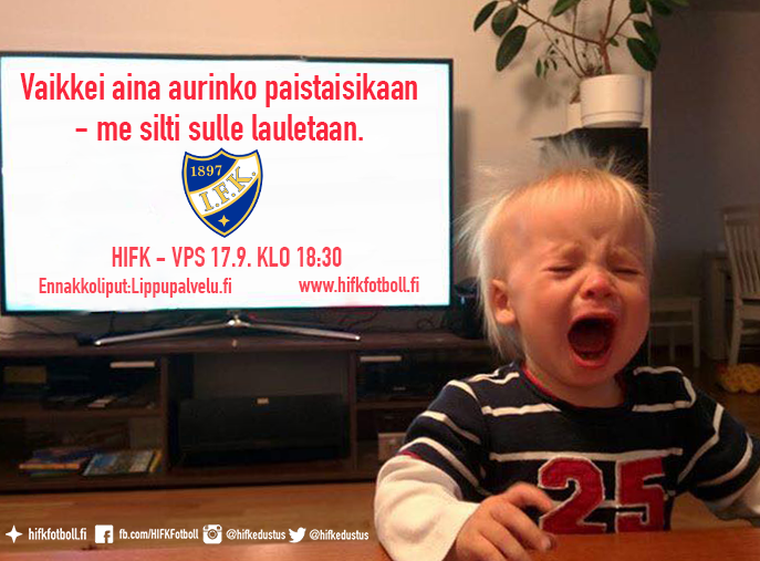 Erään IFK- kannattajan tunnelmat eilen ensimmäisen kotitappion jälkeen. Torstaina tarvitaan kaikkien tuki! #Bulilla