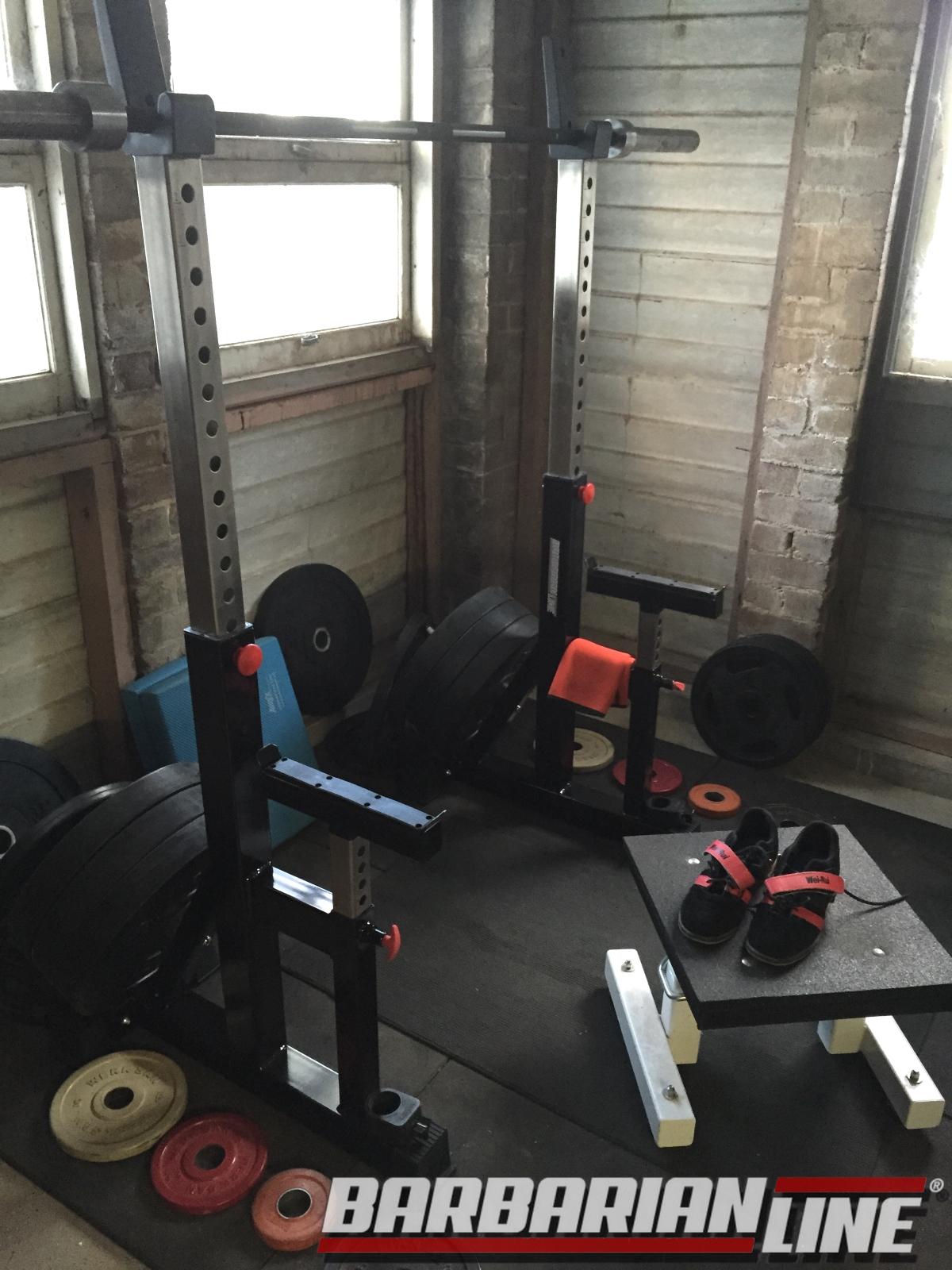 Barbarian line squat stands deals