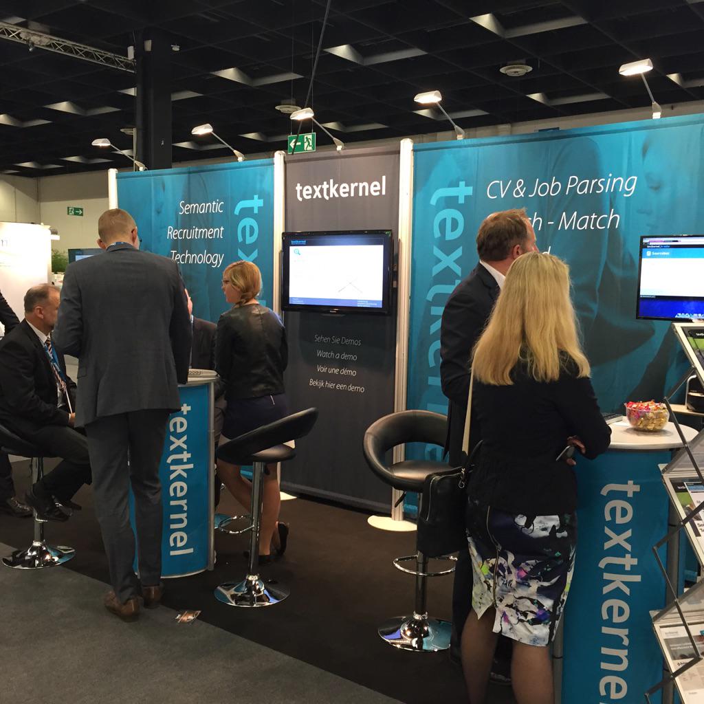 kimpieschel's tweet image. Interested in #cvparsing, semantic search and #matching? Visit the @textkernel stand B.30 in Hall 3.2 #zp15